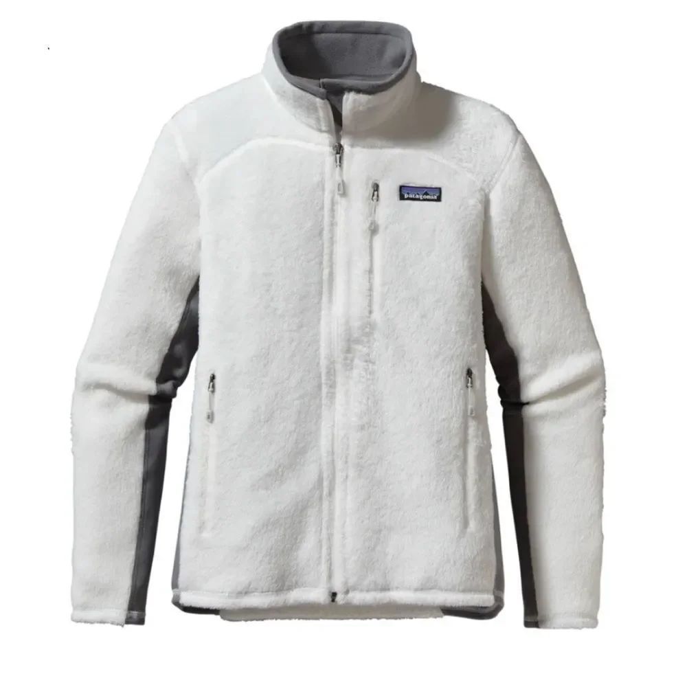 Patagonia Regulator R2 Full Zip Fleece Jacket Size  Medium - White Hiking Tech